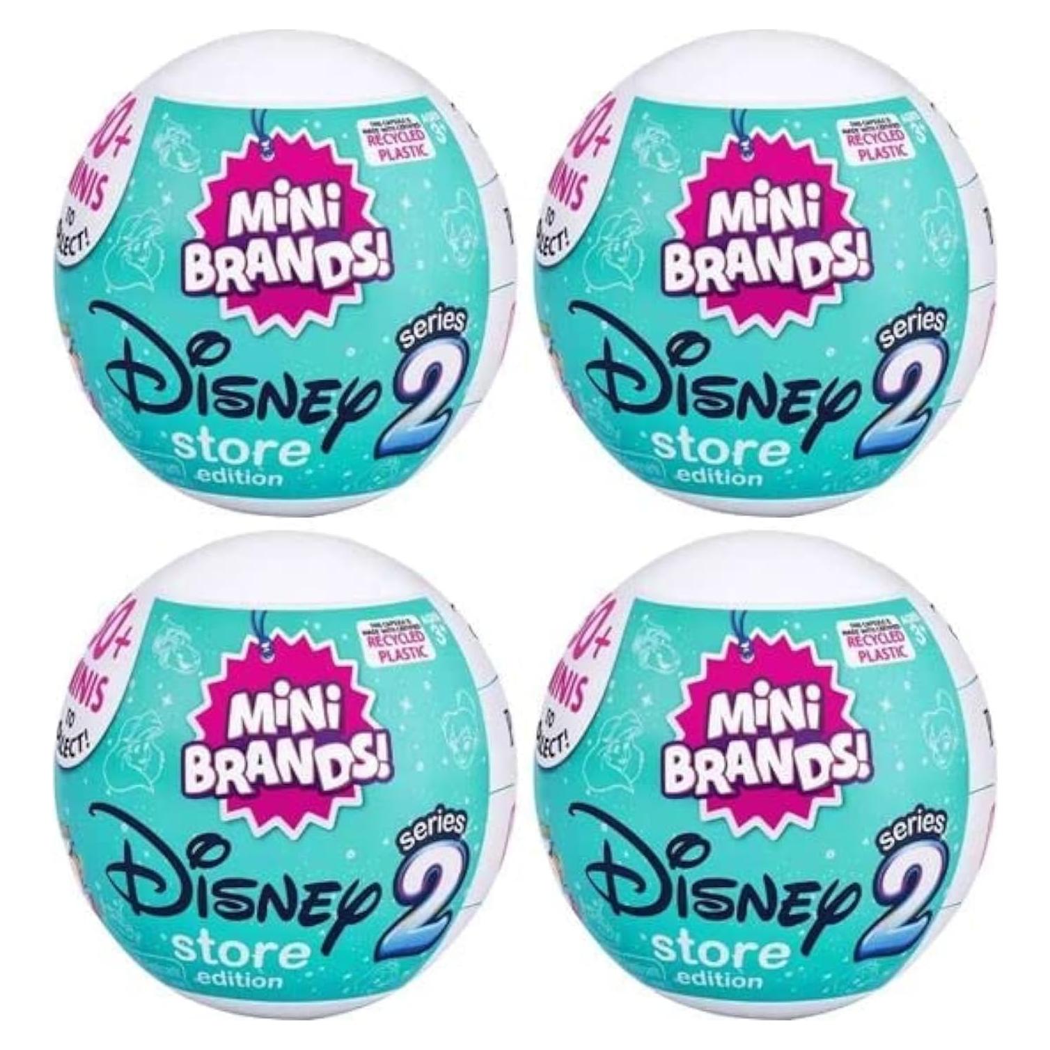 5 Sorpresa Mini Marcas Disney Store - Cápsulas Coleccionables