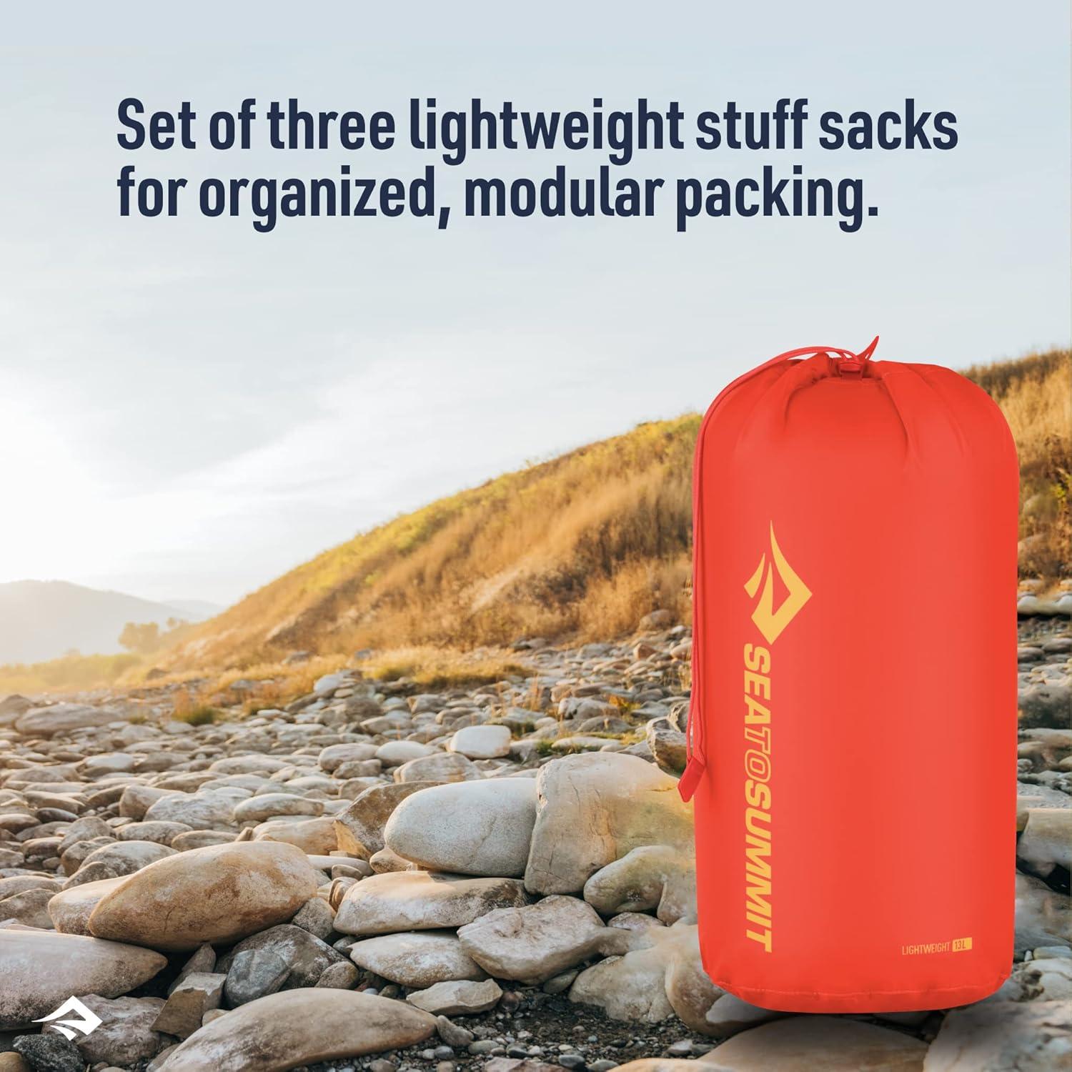 Juego de Sacos de Compresión Livianos Sea to Summit 5L 8L 13L