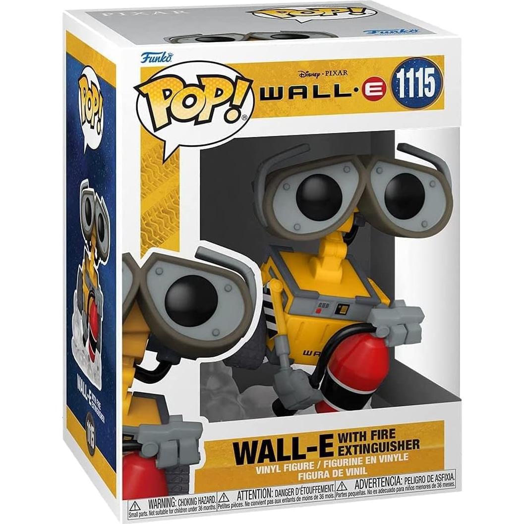 Funko Pop Disney Wall-E con Extintor Multicolor 58558