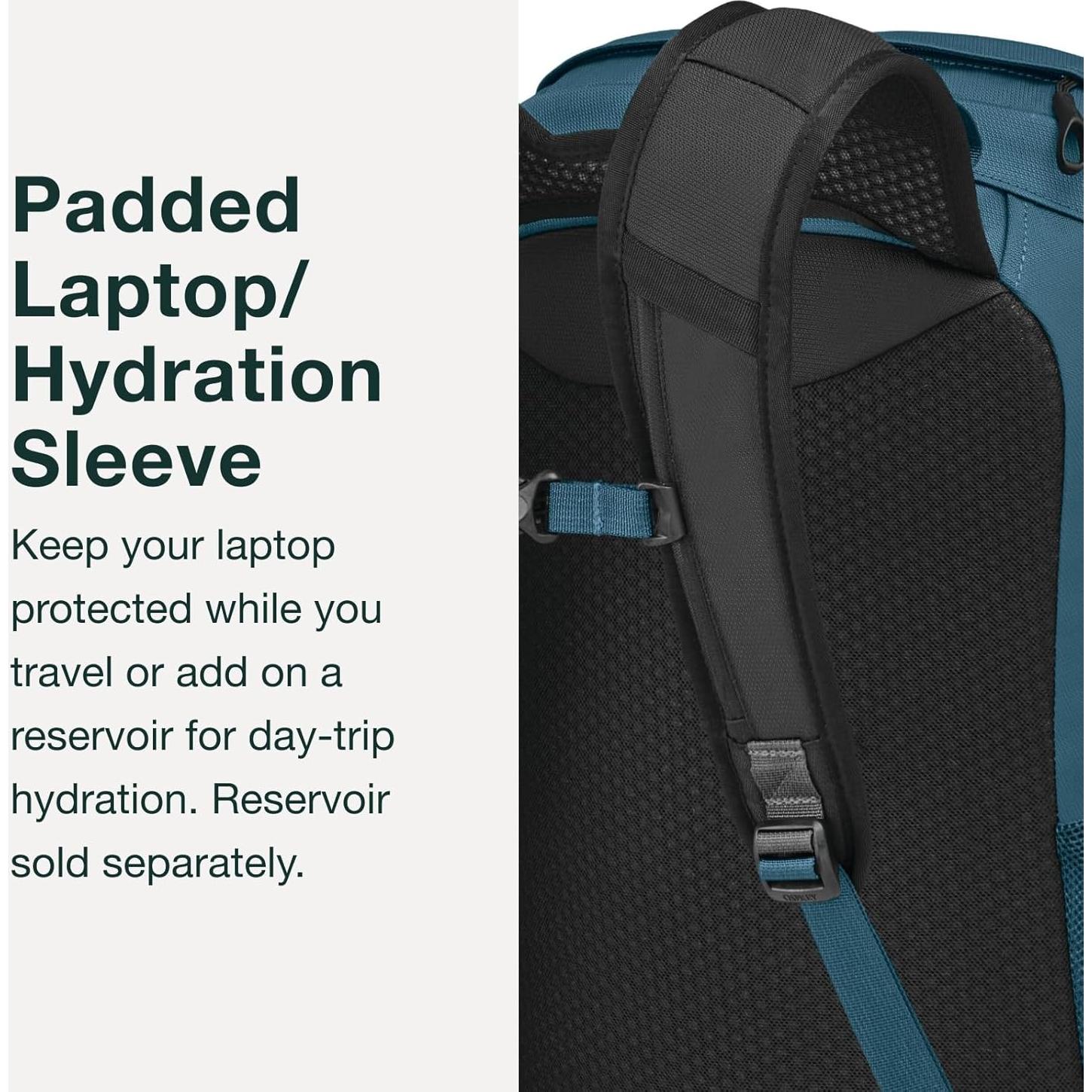 Mochila de viaje Osprey Farpoint Fairview 15L unisex negra