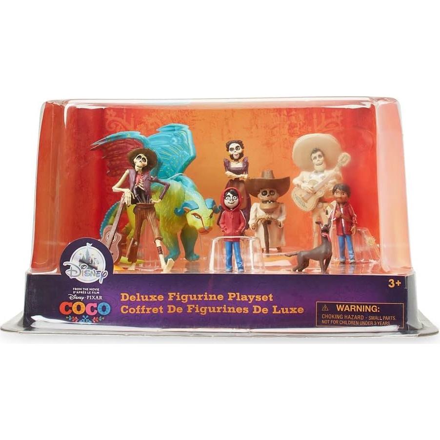Conjunto de Figuras Deluxe Disney Coco - 10 Figuras Detalladas
