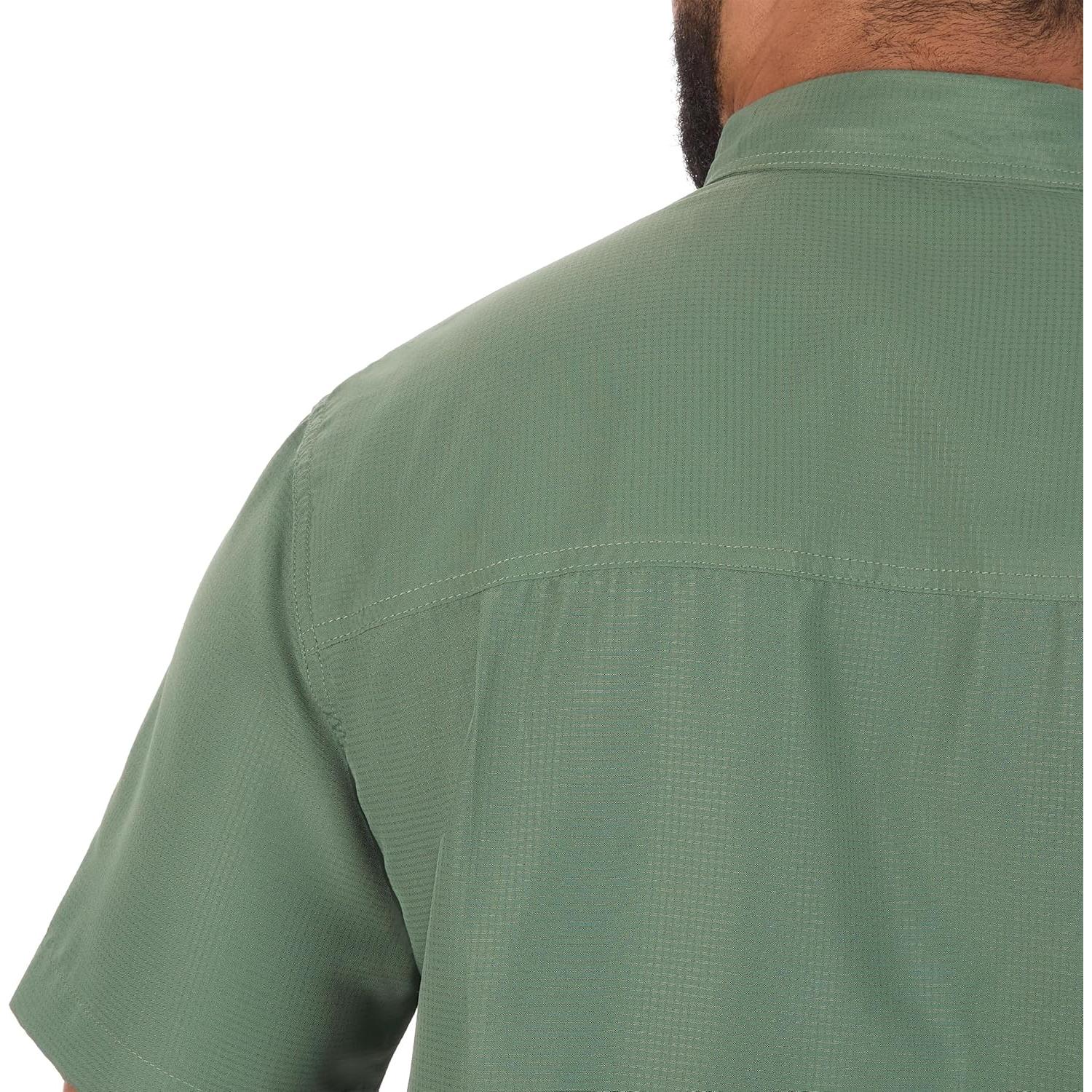 Camisa de Guía de Manga Corta Coleman UPF 40+ Verde Pato