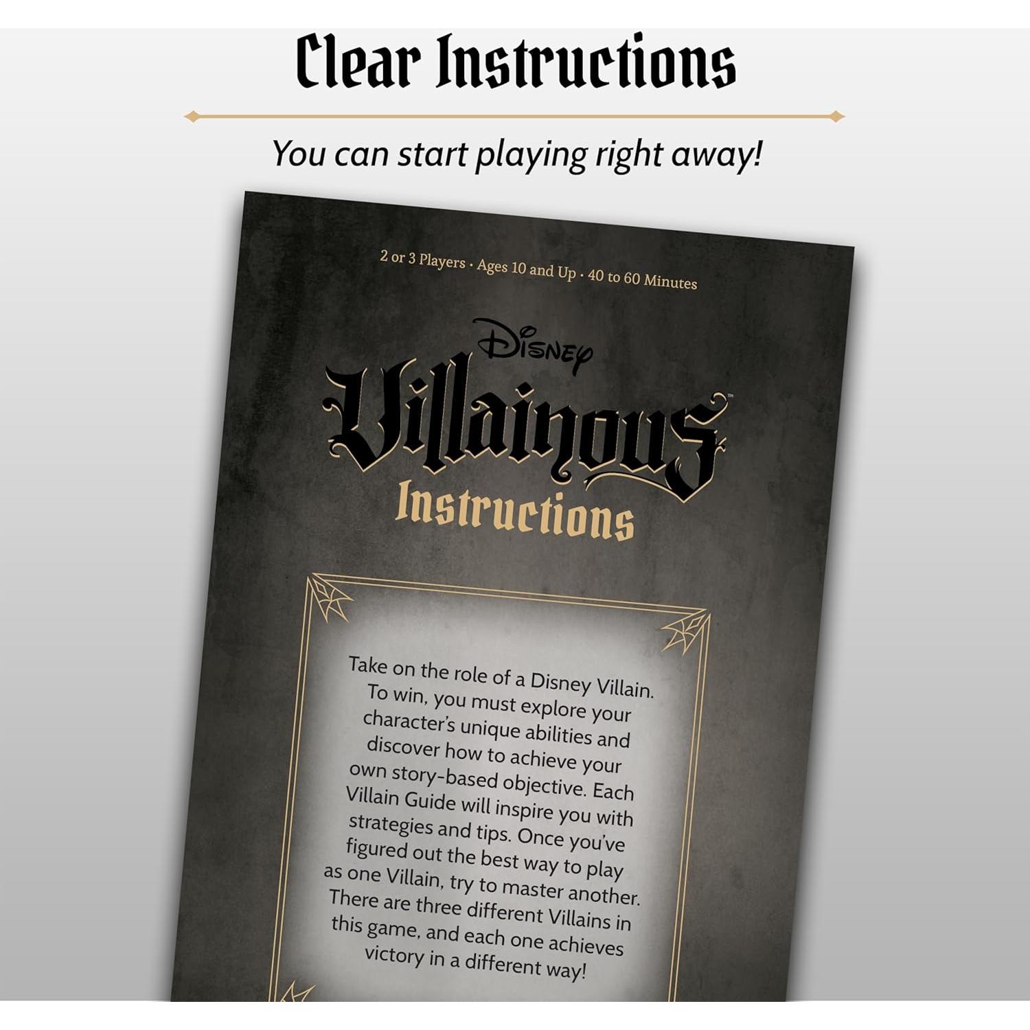 Juego de mesa Ravensburger Disney Villainous: Malvado hasta el núcleo - Estrategia para 10+