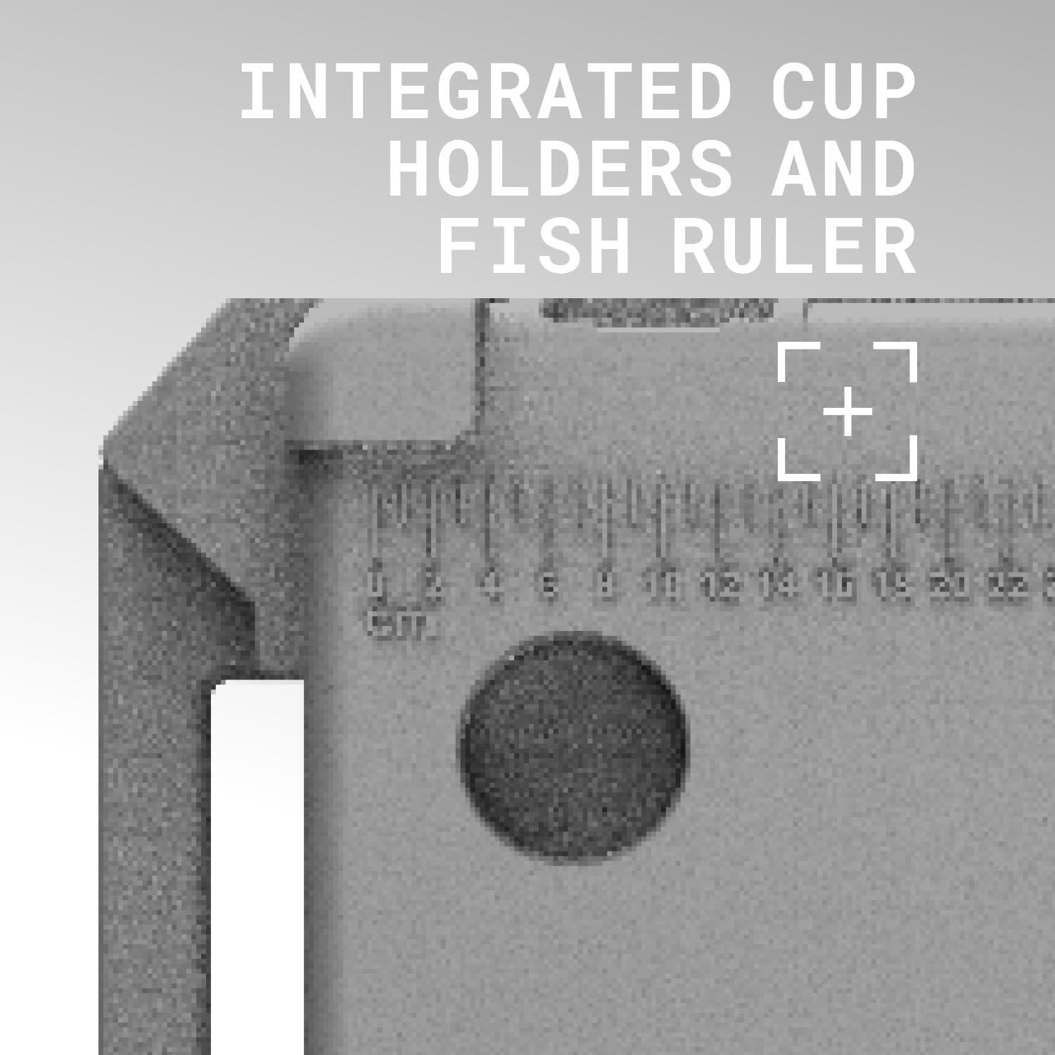 Enfriador con Ruedas Pelican 45QT Gris Oscuro Aislado