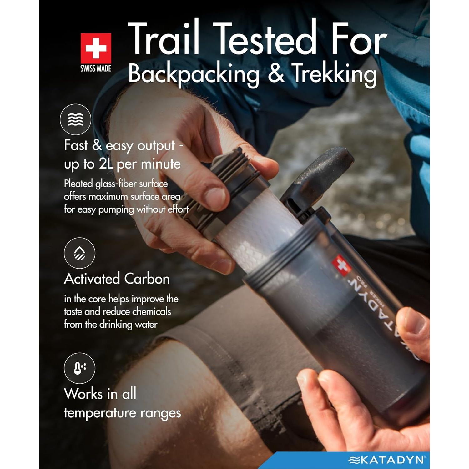 Cartucho de Reemplazo Katadyn Hiker PRO - 757 Litros