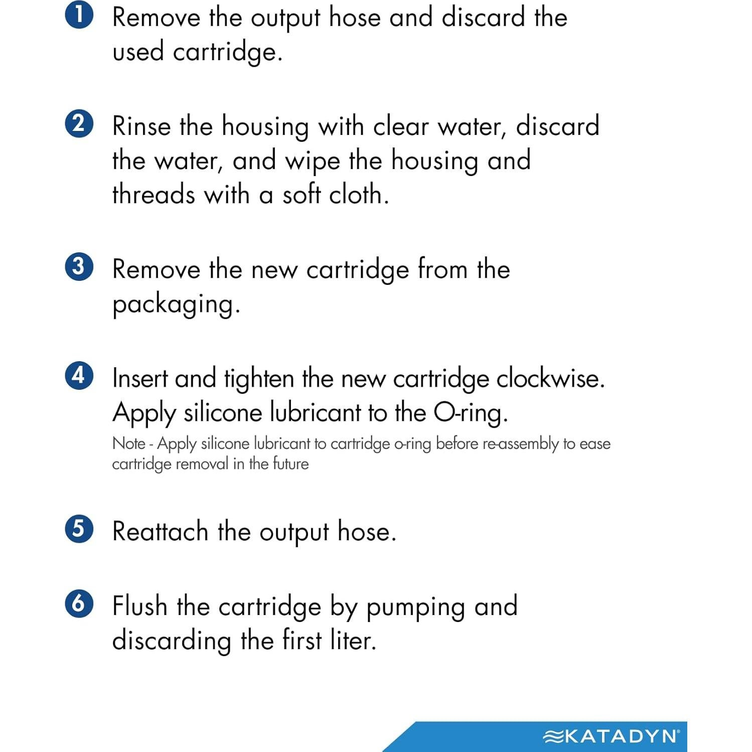 Cartucho de Reemplazo Katadyn Hiker PRO - 757 Litros