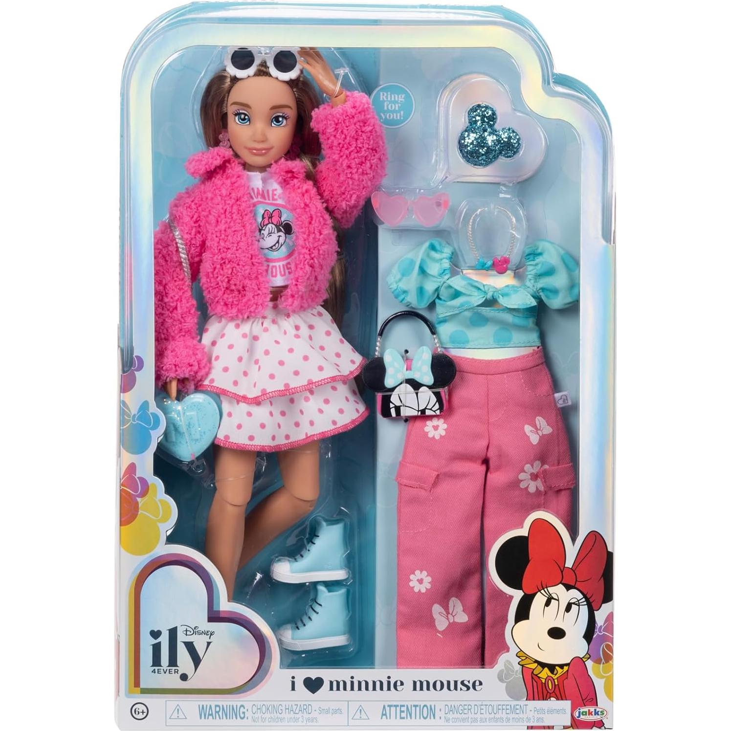 Muñeca Disney ily 4EVER Minnie 29.2 cm 13 puntos de articulación