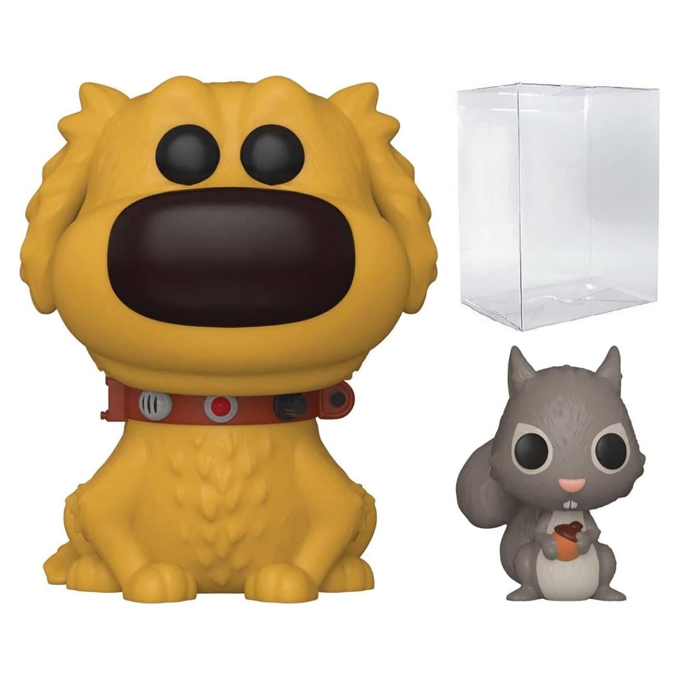 Figura de Vinilo Pop! Funko Dug con Ardilla 9.5 cm Disney