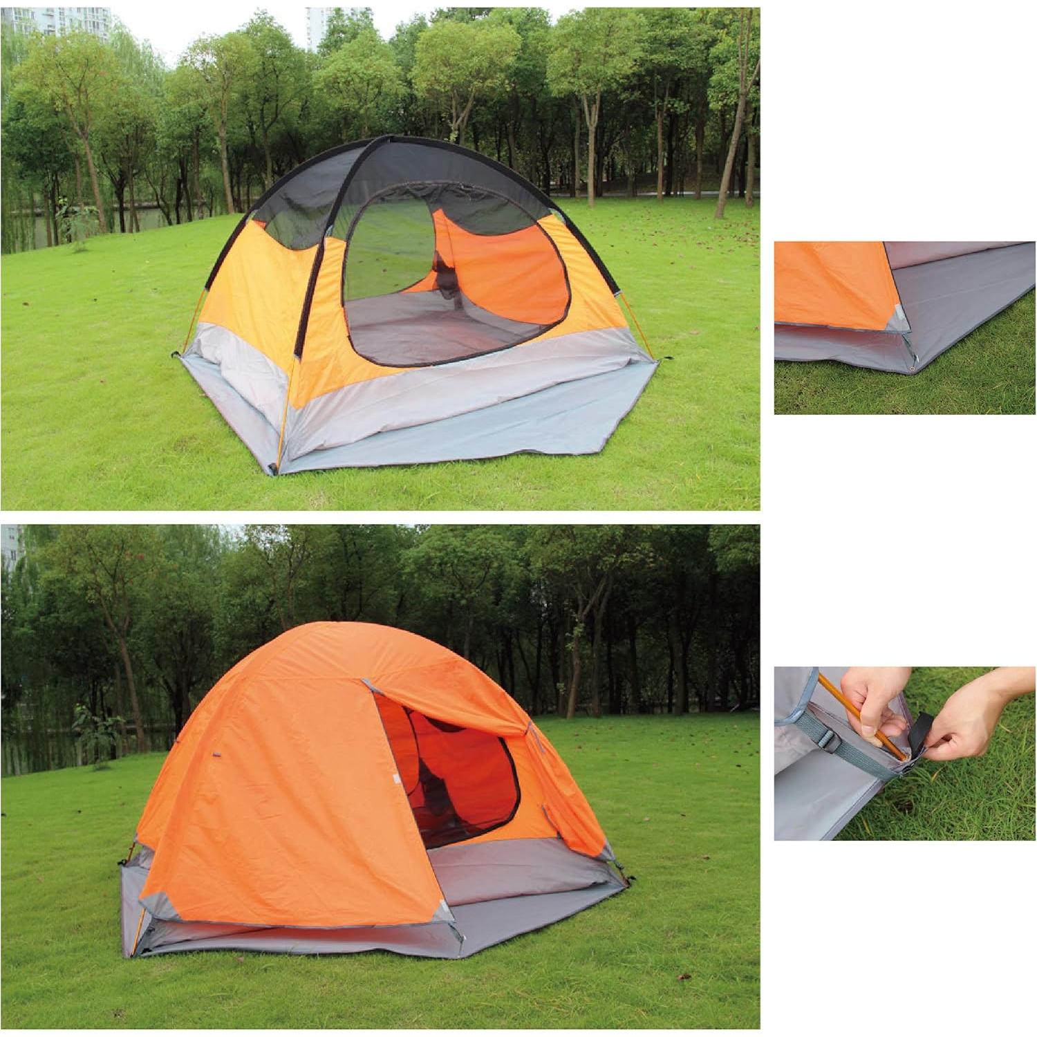 Lona de Camping Impermeable TRIWONDER 2.2x3.0m Verde Oscuro