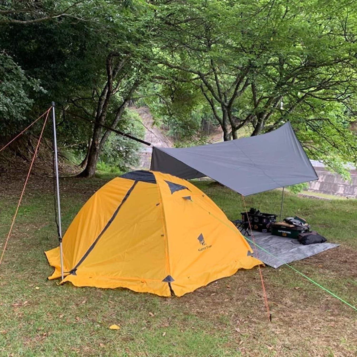 Lona de Camping Impermeable TRIWONDER 2.2x3.0m Verde Oscuro