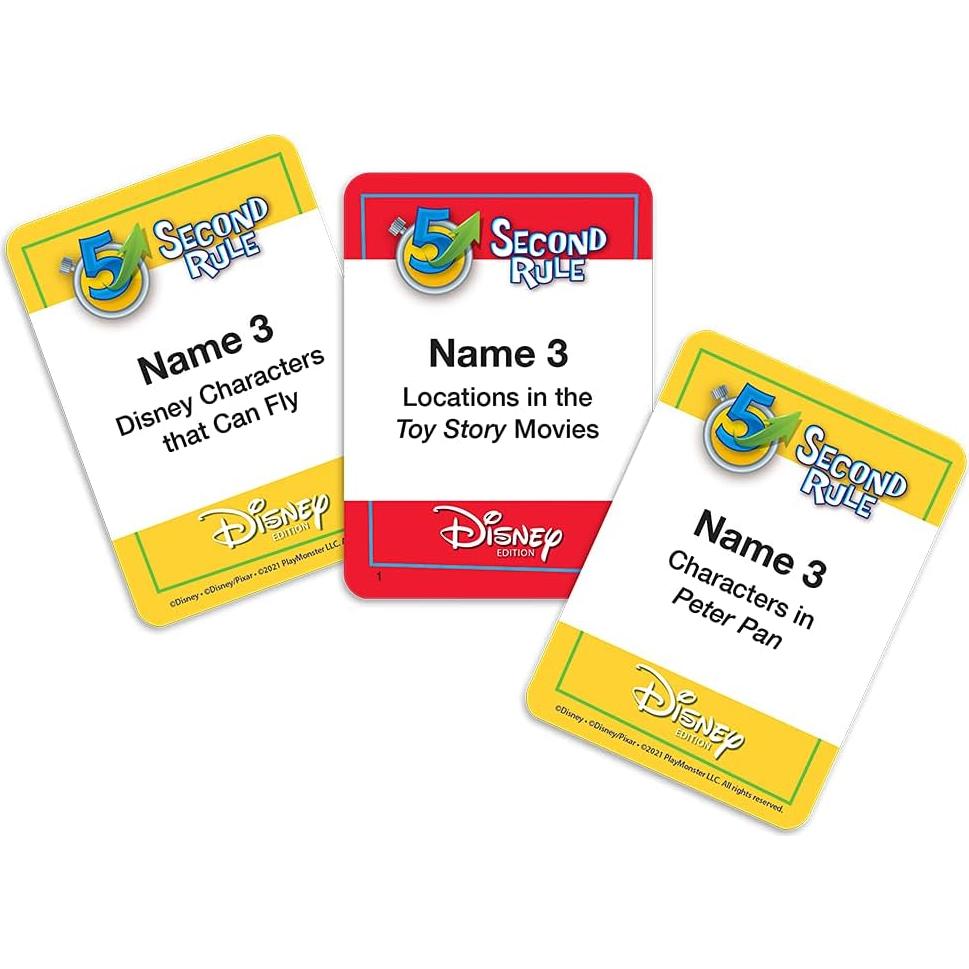 Juego de Mesa Disney 5 Segundos - Diversión Familiar 6+