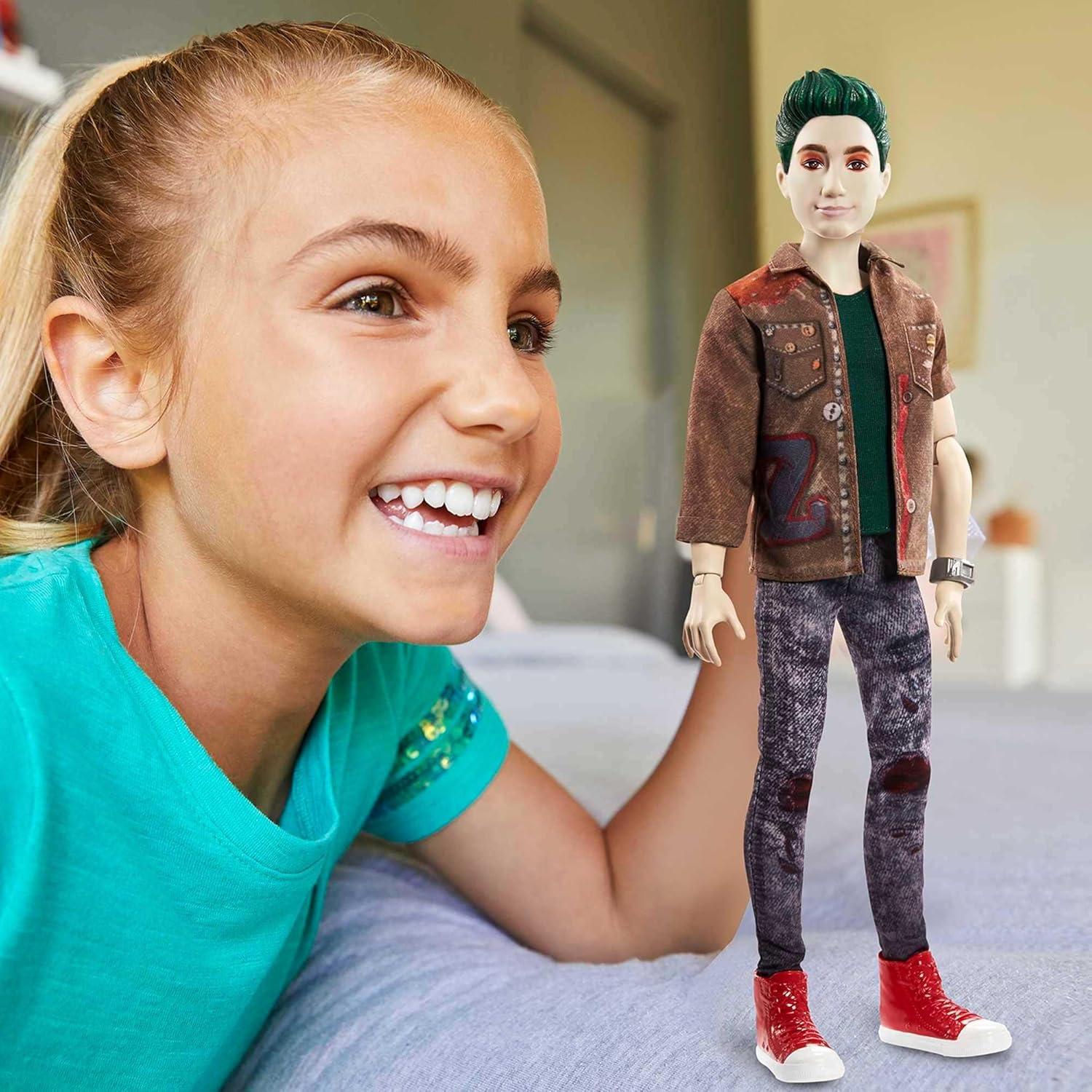 Muñeca Zed Necrodopolis Zombie Mattel 30.5 cm con atuendo grunge