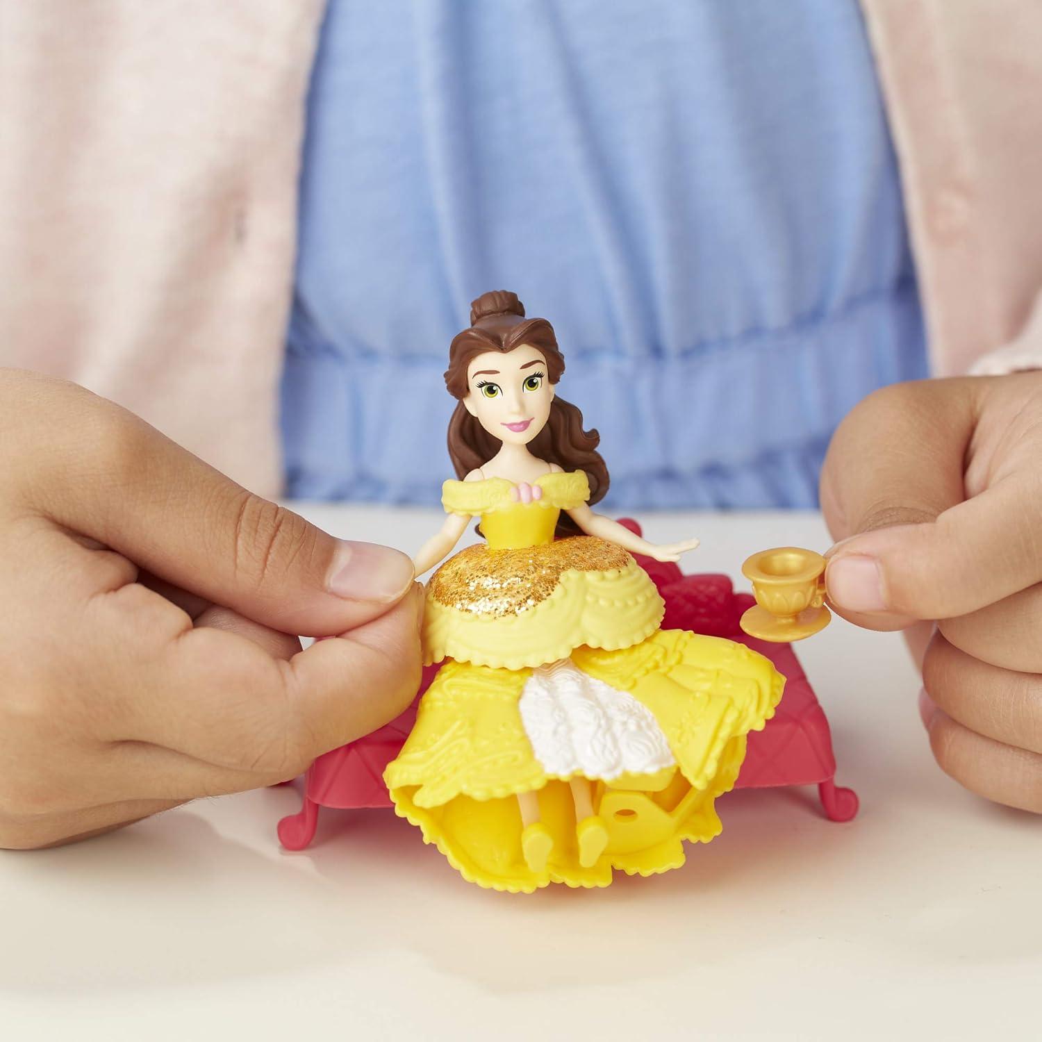 Juego de habitación Disney Princess Belle con muñeca y accesorios