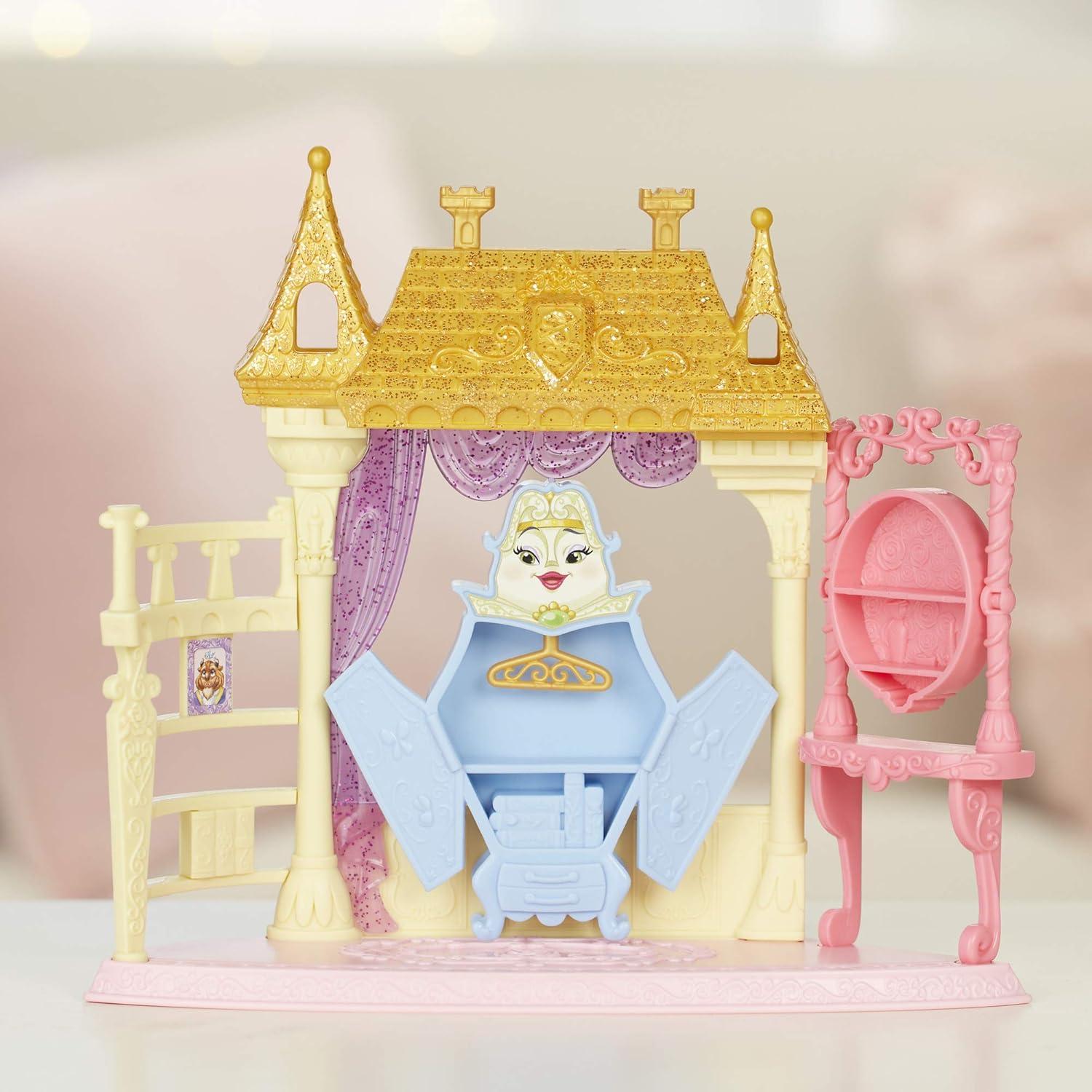Juego de habitación Disney Princess Belle con muñeca y accesorios