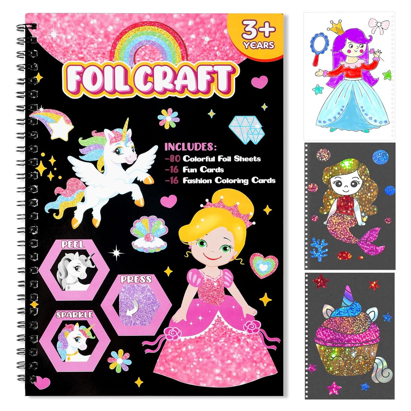 Kit de Manualidades Jectivs Princesa y Sirena 80 Piezas