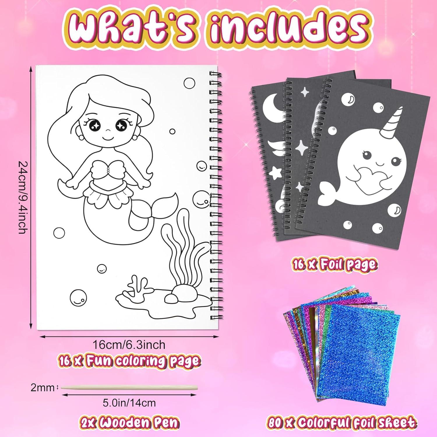 Kit de Manualidades Jectivs Princesa y Sirena 80 Piezas