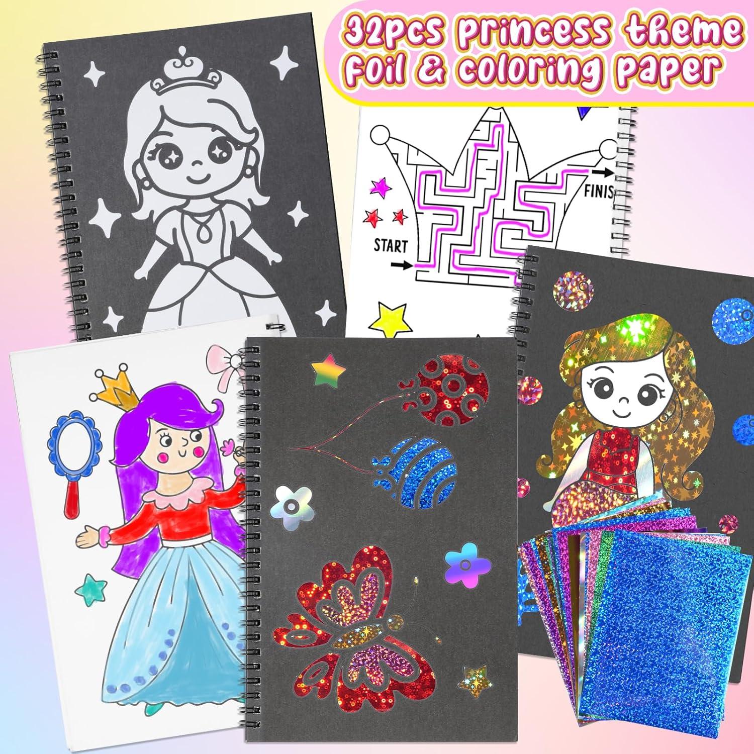 Kit de Manualidades Jectivs Princesa y Sirena 80 Piezas