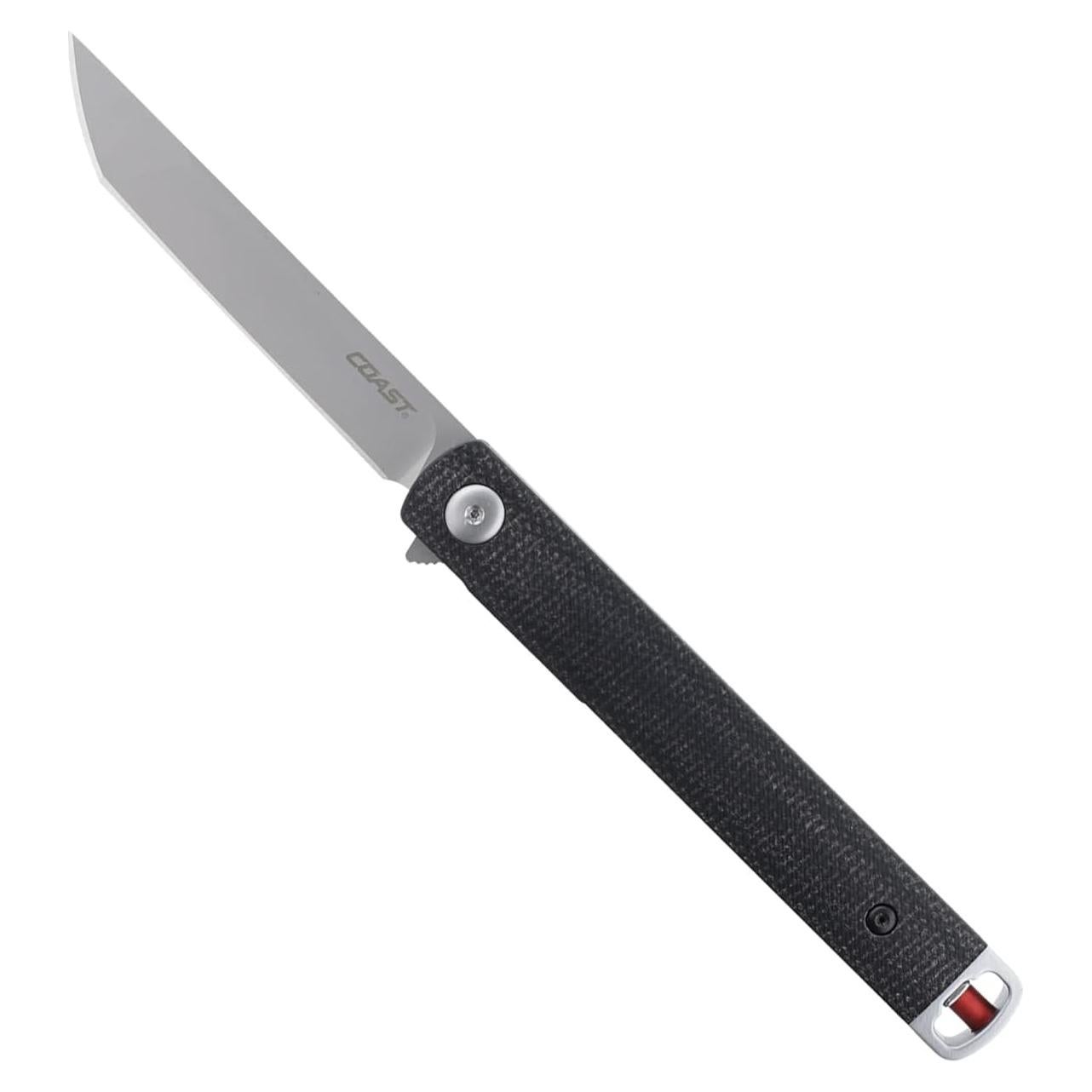 Cuchillo de bolsillo plegable Coast LX500, hoja tanto 7.6 cm