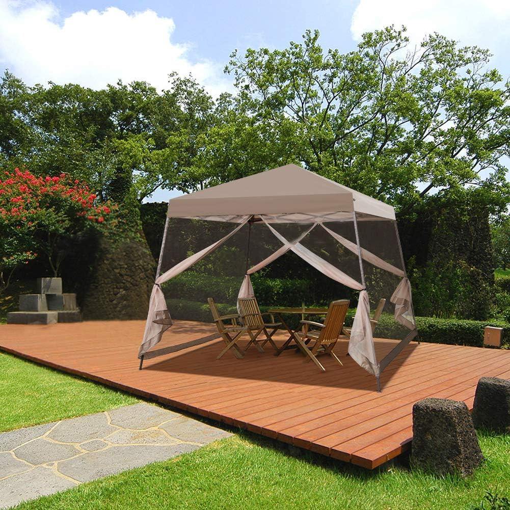Tienda de refugio COOS BAY 3x3m con mosquitera y patas ajustables