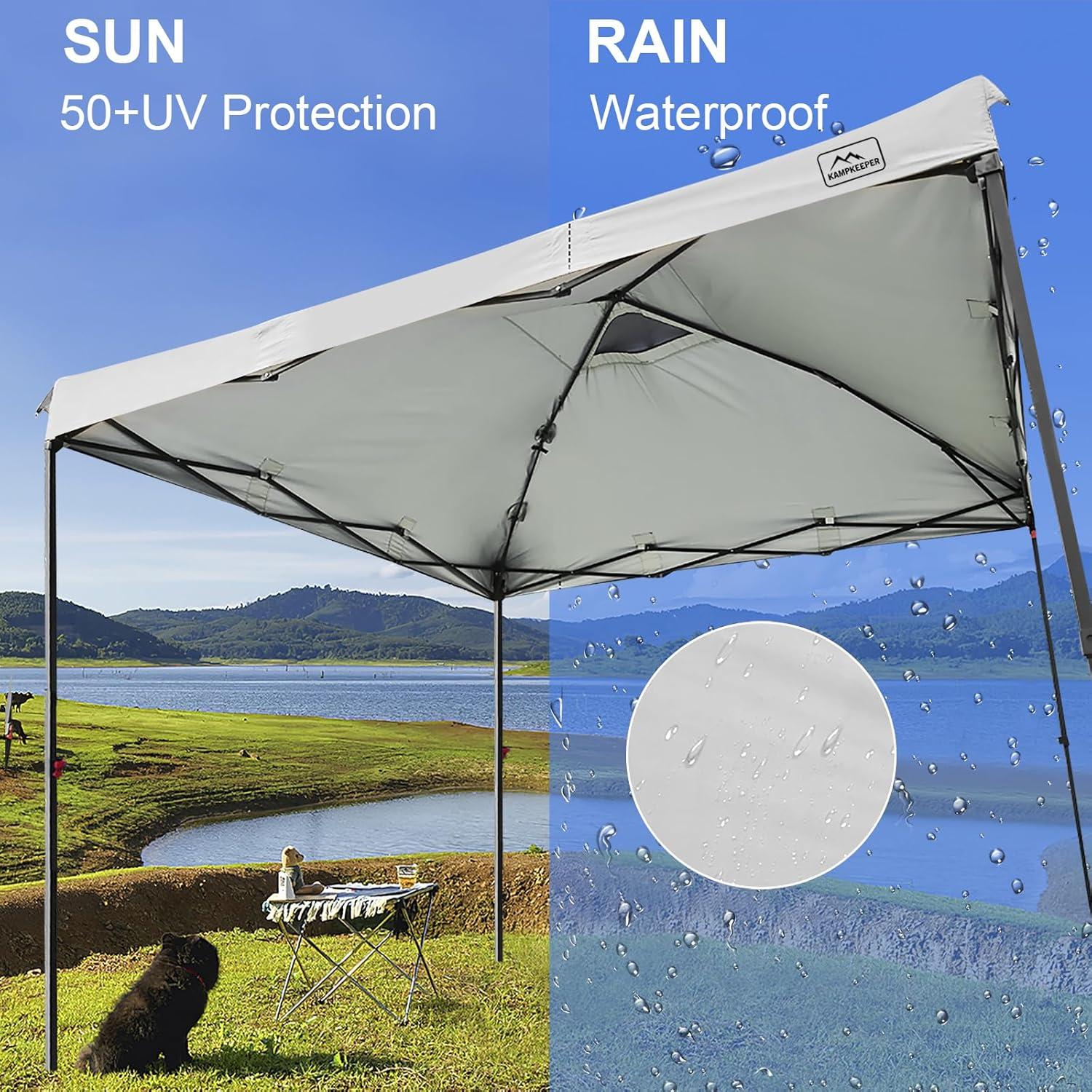 Cubierta de Techo KAMPKEEPER 2.44x2.44m Impermeable UV 50+