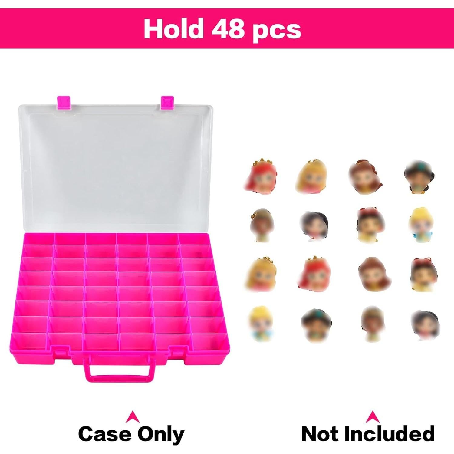 Caja de exhibición para figuras Disney Doorables - Organizador Rojo