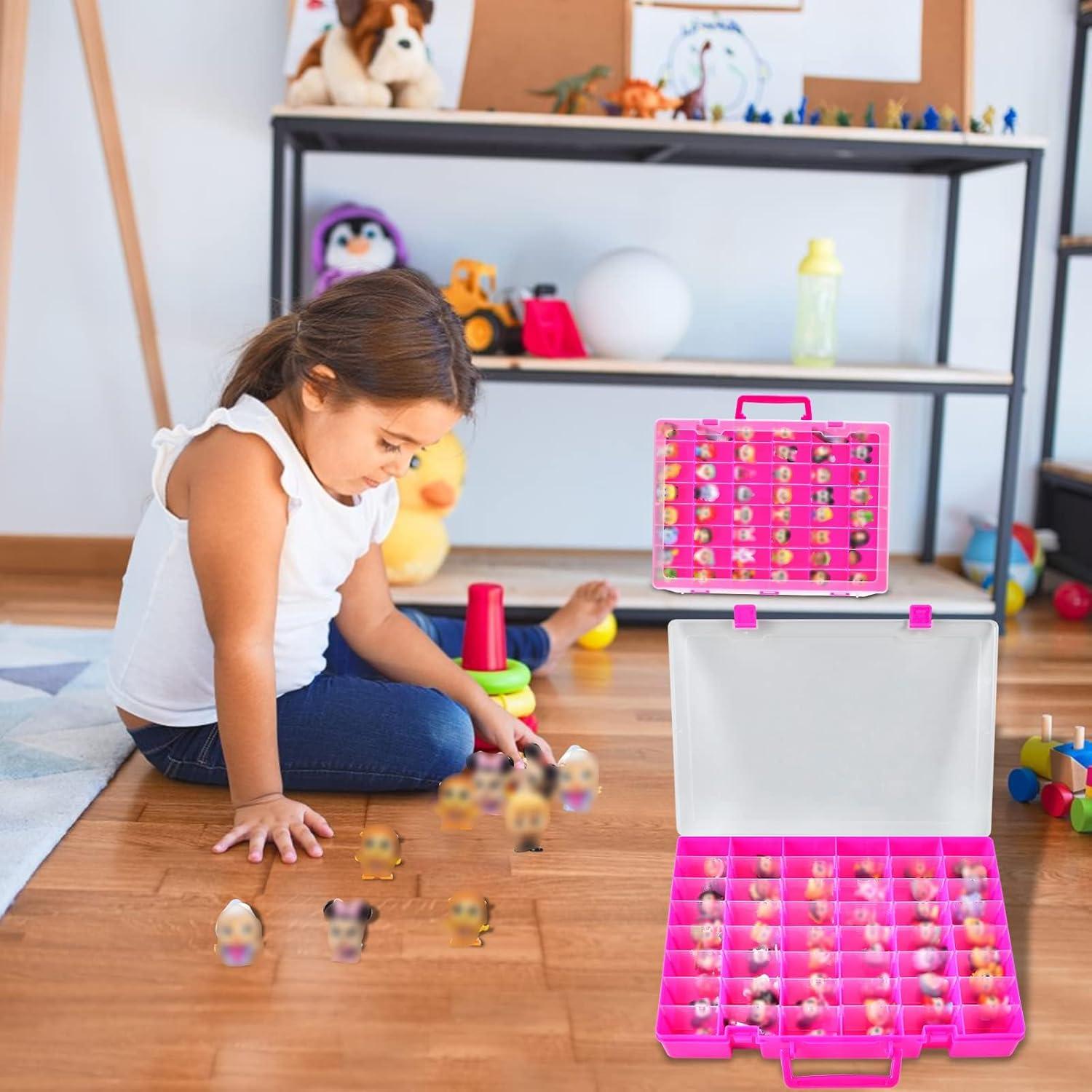 Caja de exhibición para figuras Disney Doorables - Organizador Rojo