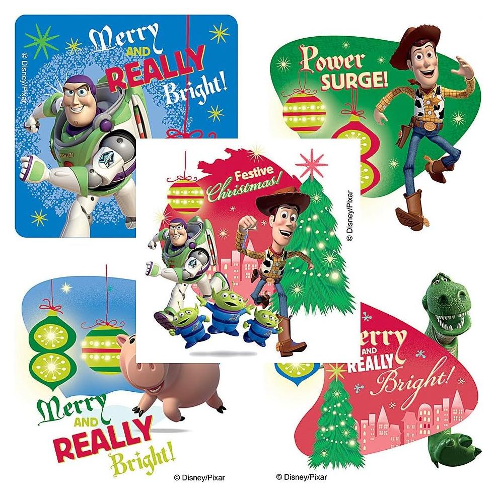 Pegatinas de Navidad Disney Toy Story 3 SmileMakers - 100 Piezas