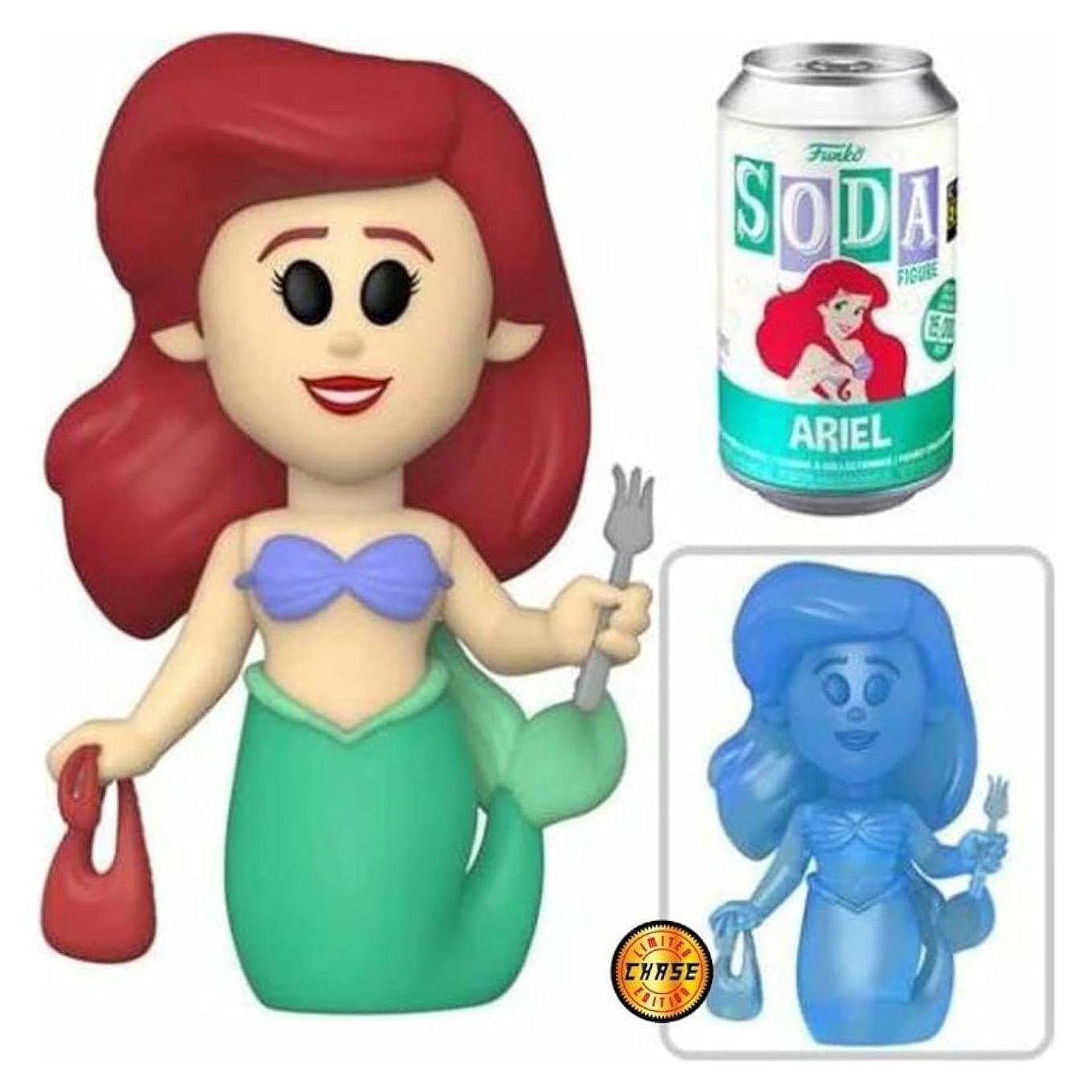 Figura de Acción Funko Vinyl SODA Disney Ariel Chase 8.89 cm
