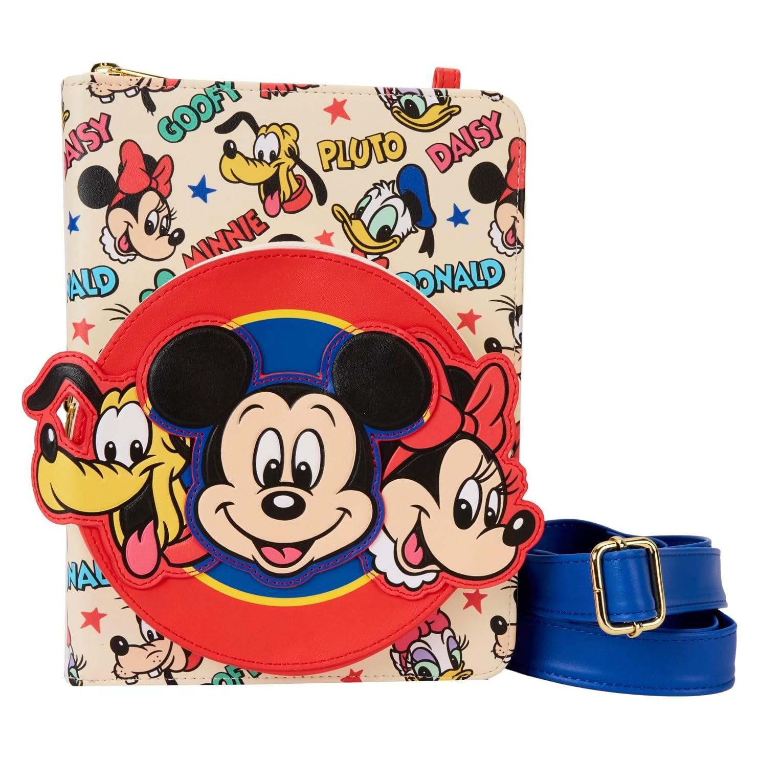 Diario Cruzado Loungefly Disney Mickey Mouse 150 Hojas