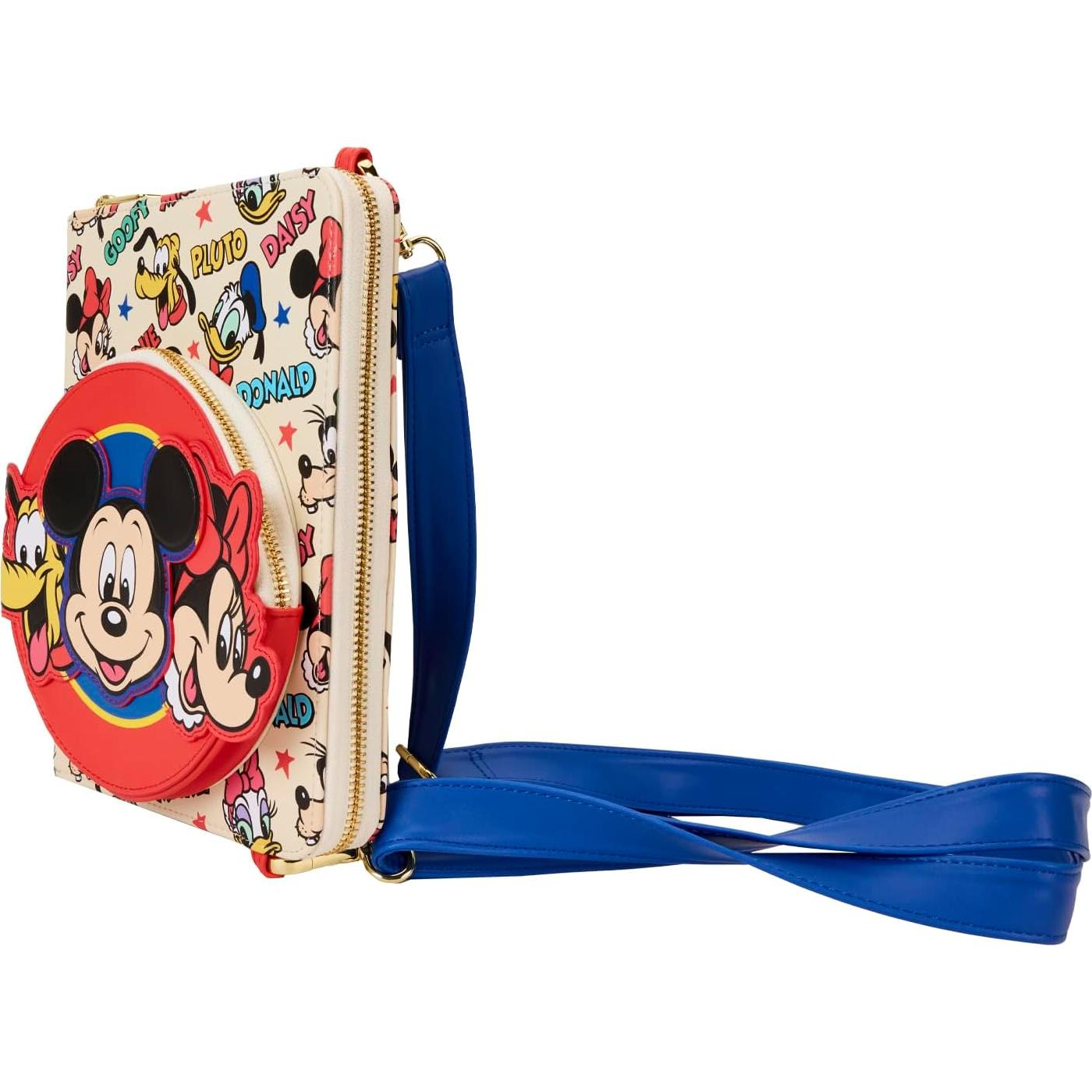 Diario Cruzado Loungefly Disney Mickey Mouse 150 Hojas
