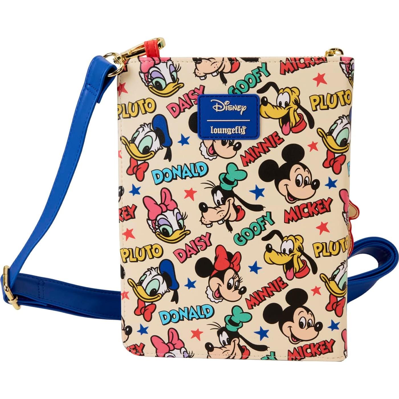 Diario Cruzado Loungefly Disney Mickey Mouse 150 Hojas