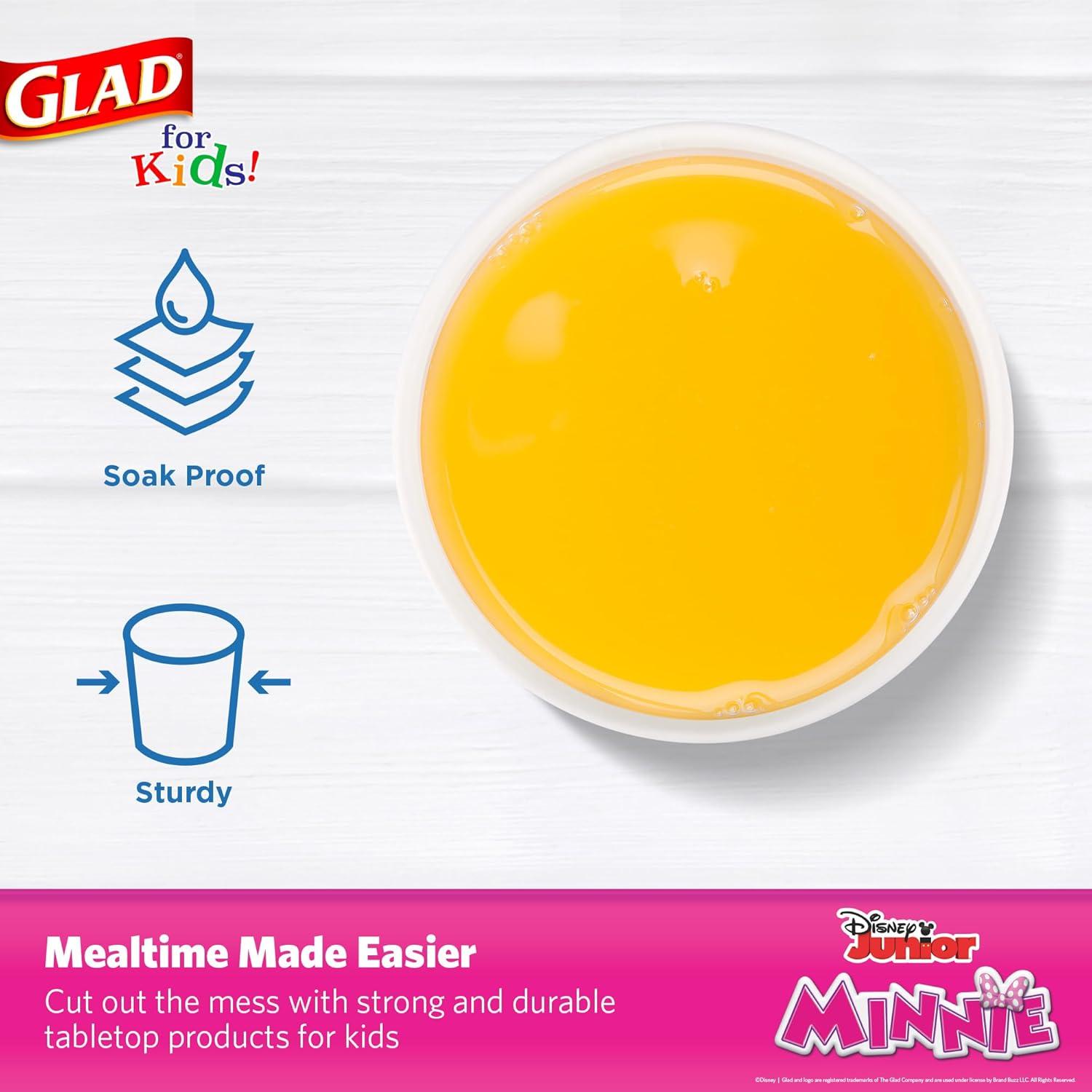 Vasos de Papel Disney Mickey y Amigos 9oz Rosa - 24 Unidades