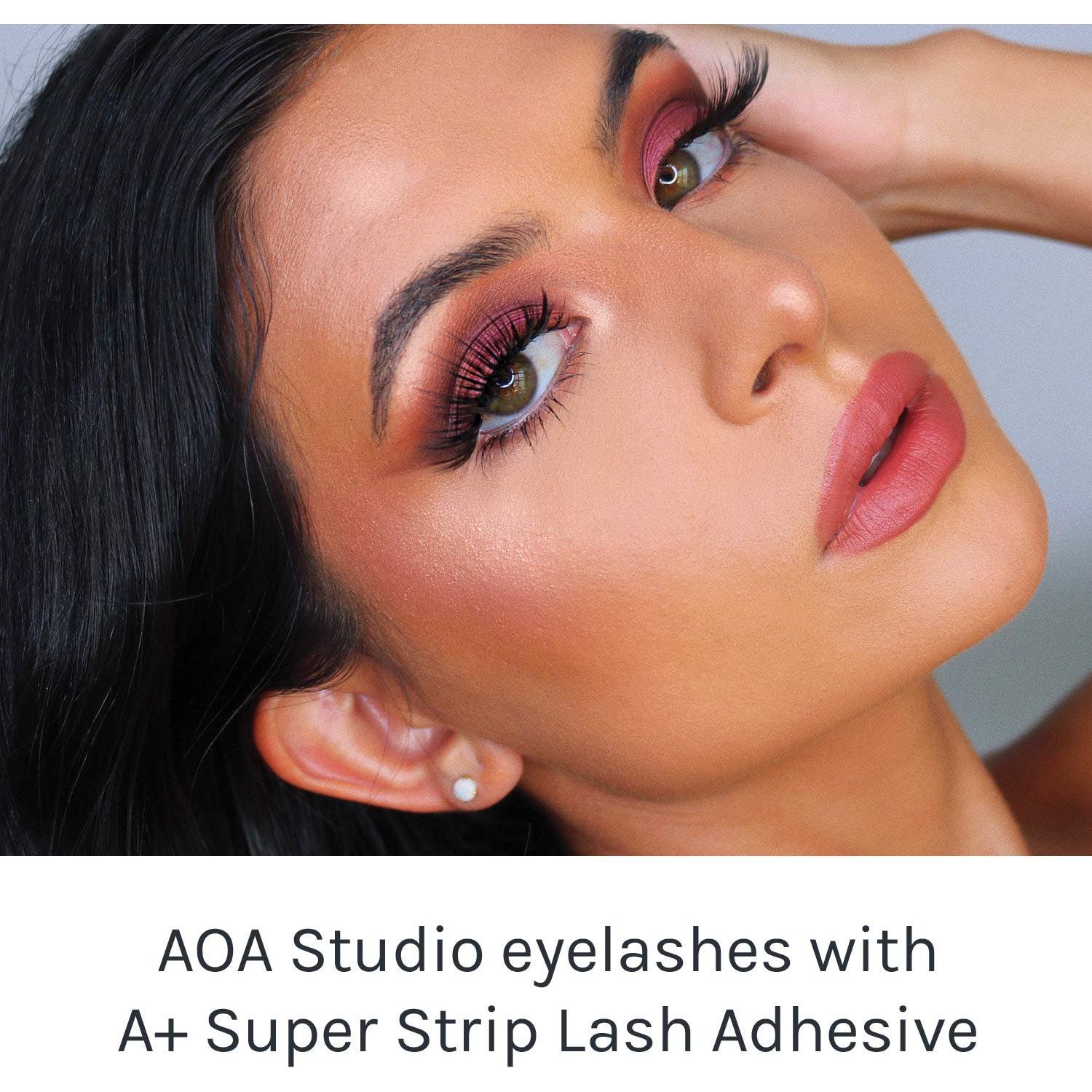 Adhesivo para Pestañas AOA Studio 4pcs Resistente al Agua