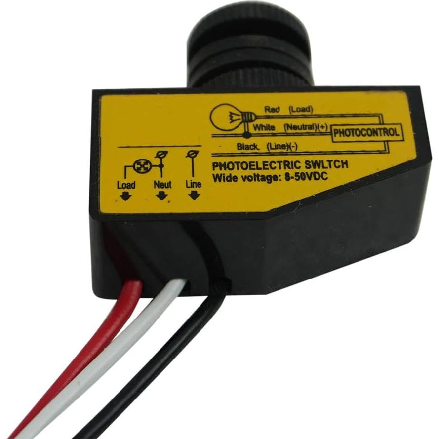 Interruptor Fotoeléctrico Proshopping DC 12V 24V 36V 48V 3.5A