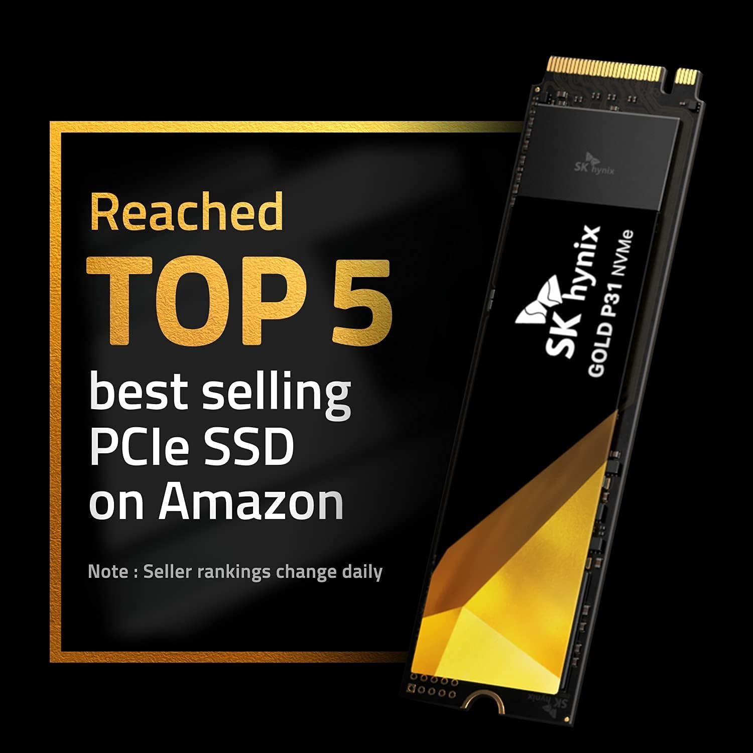 SSD M.2 500GB SK hynix Gold P31 PCIe NVMe 3.0, 3500MB/s