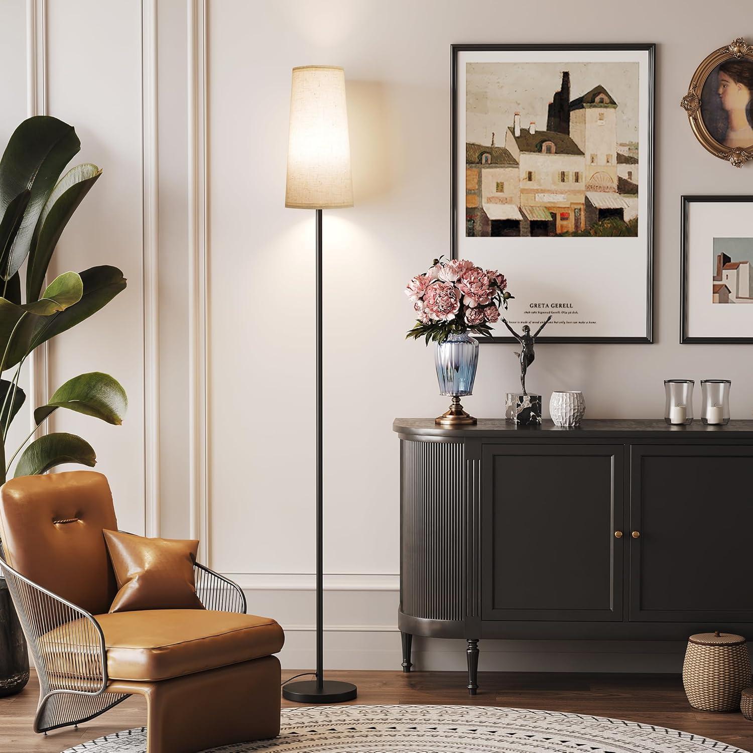 Lámpara de Pie SUNMORY LED 3 Temperaturas Color Beige - 2 Pzs