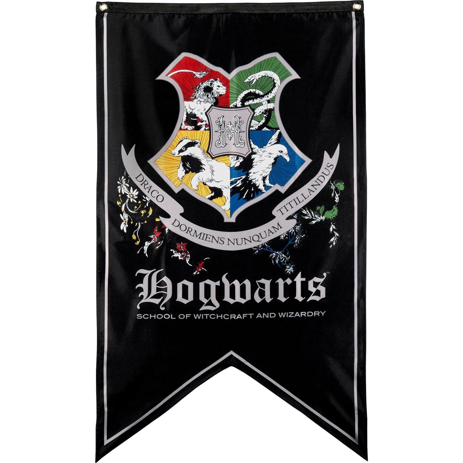 Set de 5 Banderas Harry Potter 76x127 cm Tela Oxford