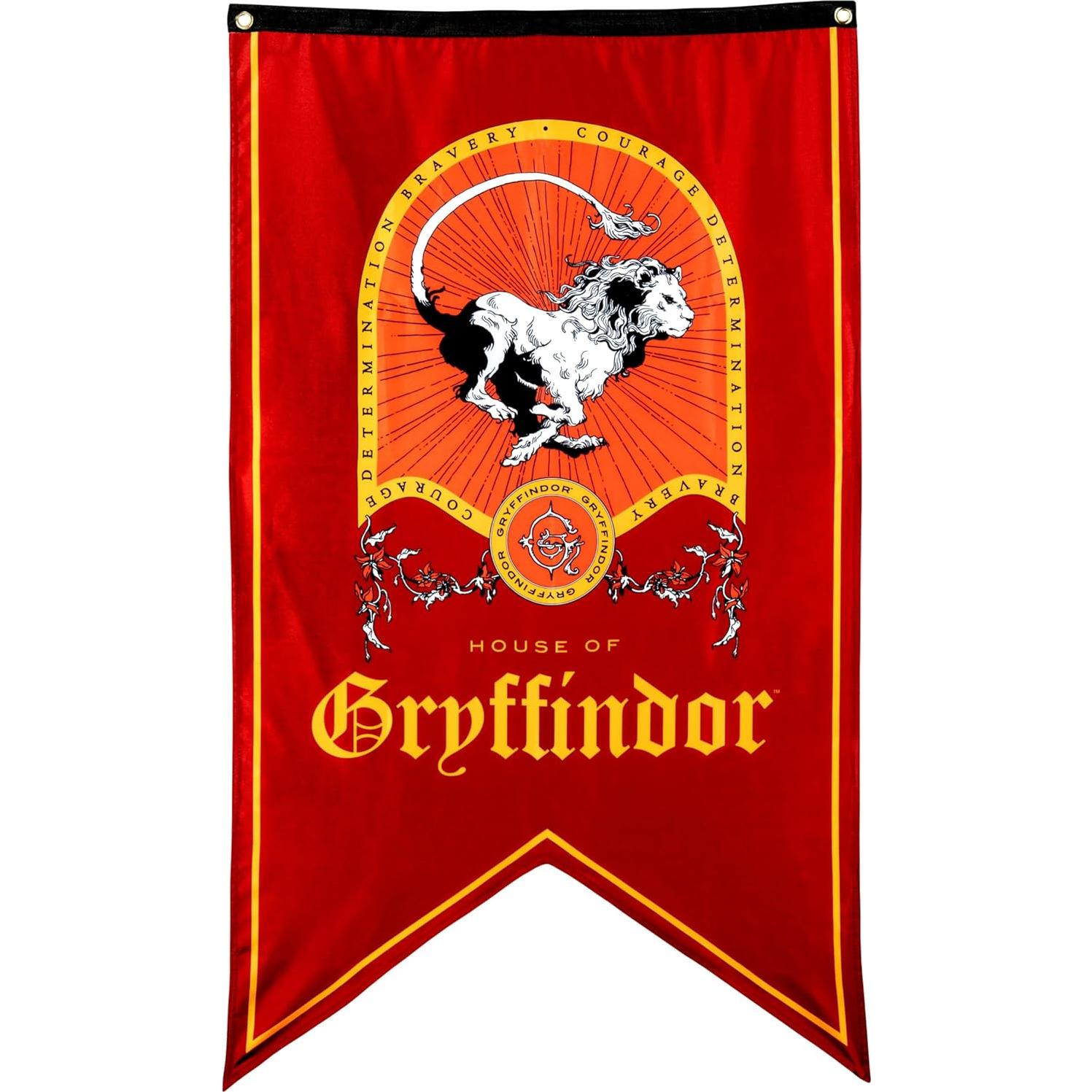Set de 5 Banderas Harry Potter 76x127 cm Tela Oxford