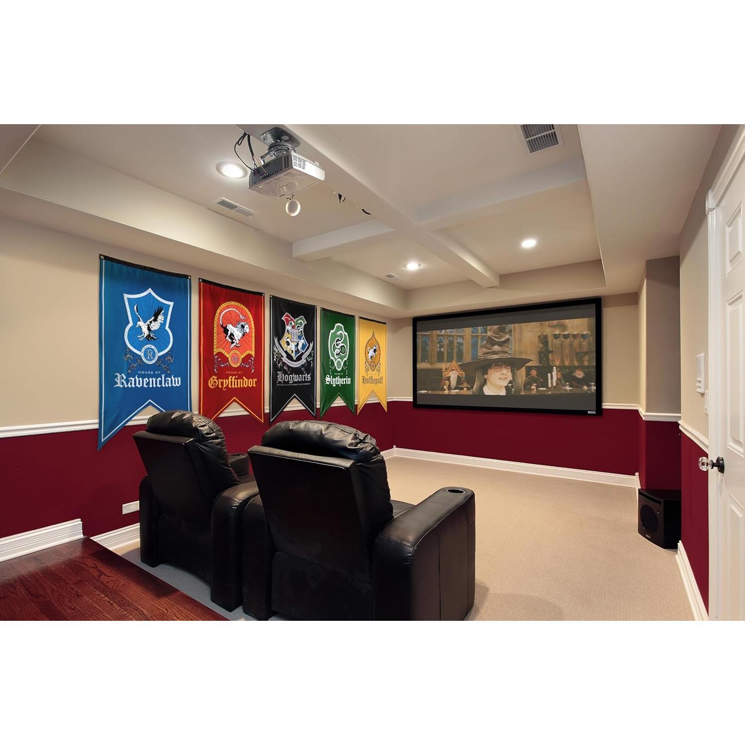 Set de 5 Banderas Harry Potter 76x127 cm Tela Oxford