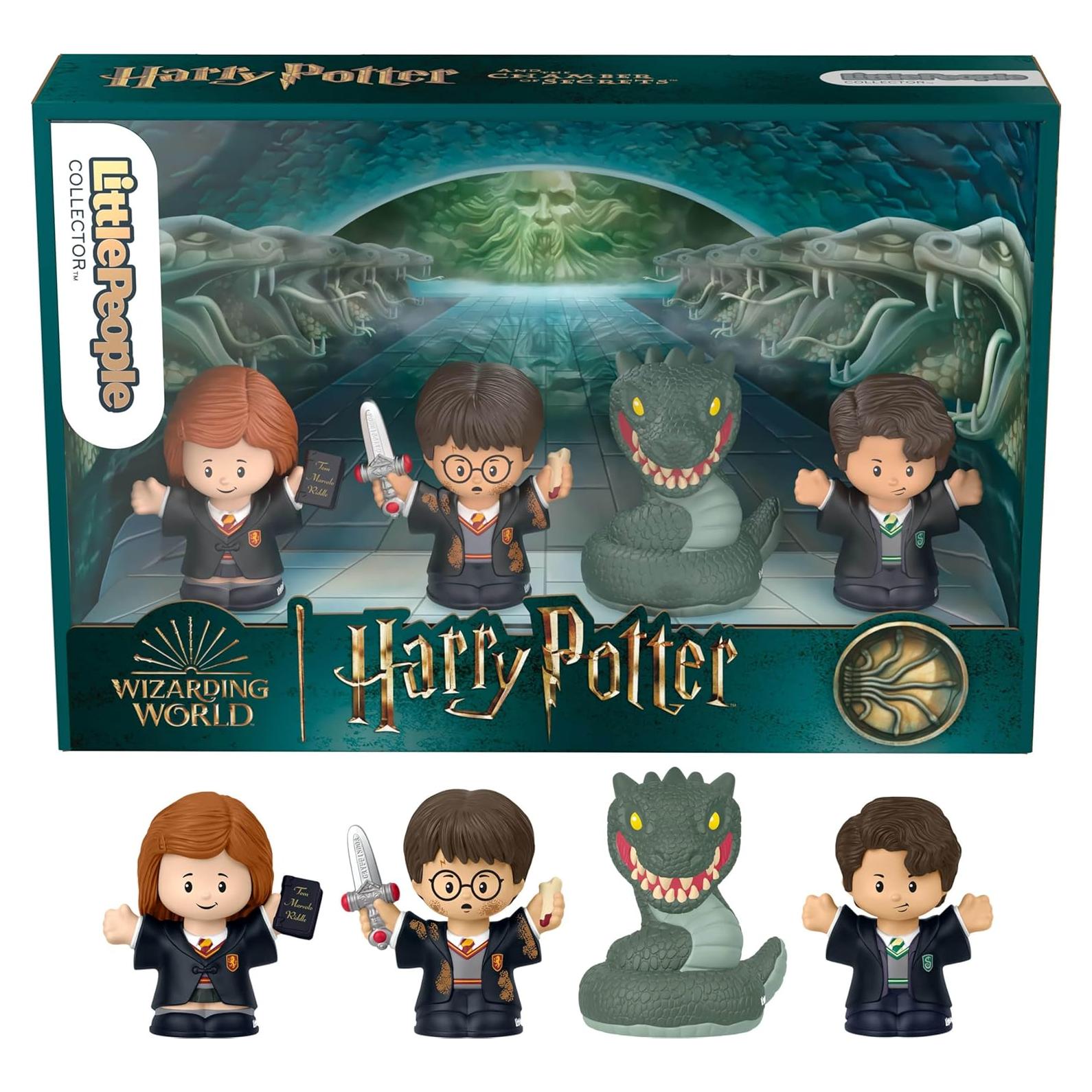 Conjunto Edición Especial Little People Harry Potter Cámara Secreta