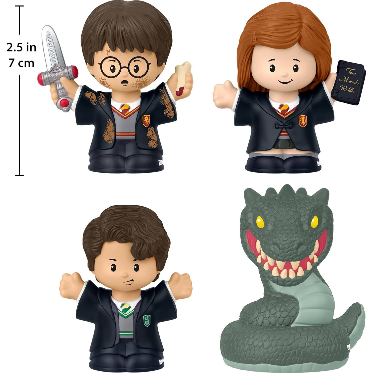 Conjunto Edición Especial Little People Harry Potter Cámara Secreta