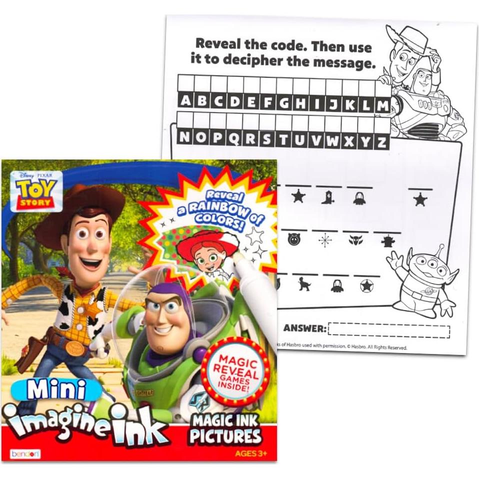 Conjunto de libros para colorear Bendon Toy Story Lightyear