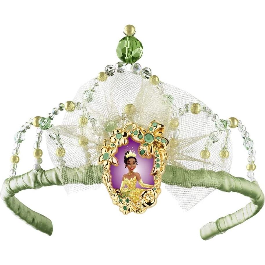 Diadema de Princesa Tiana Disney para Niñas - Disfraz Oficial