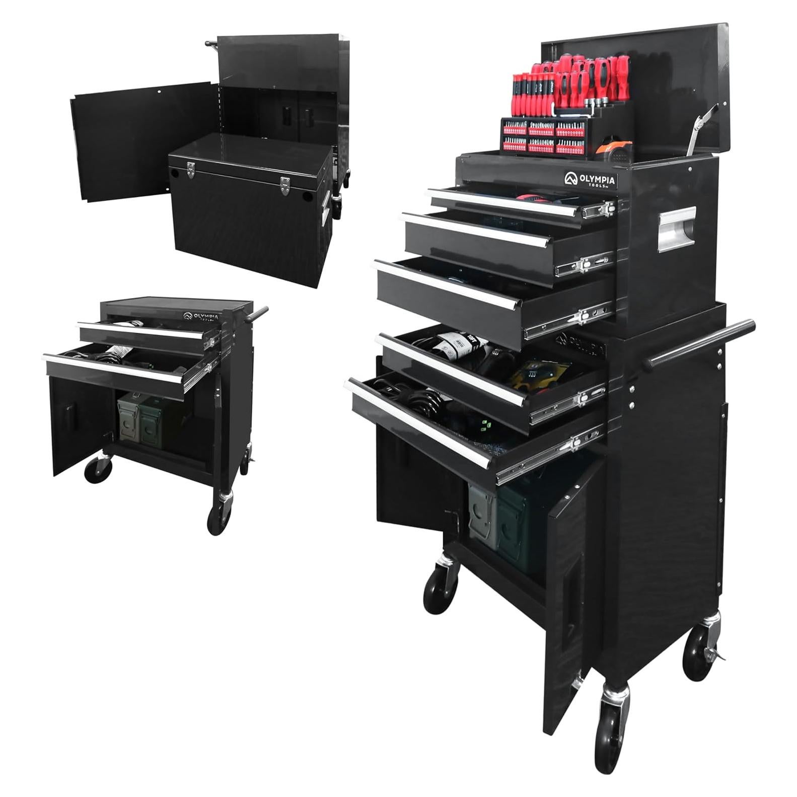 Cofre de Herramientas Rodante Olympia Tools 50.8 cm 5 Cajones