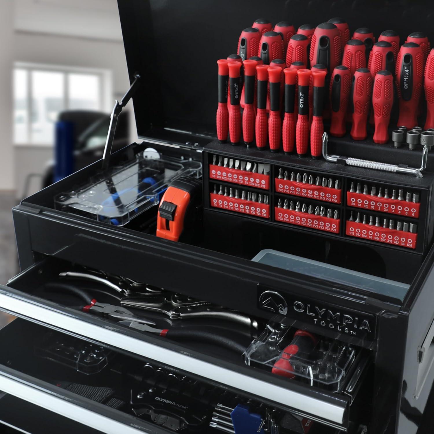 Cofre de Herramientas Rodante Olympia Tools 50.8 cm 5 Cajones