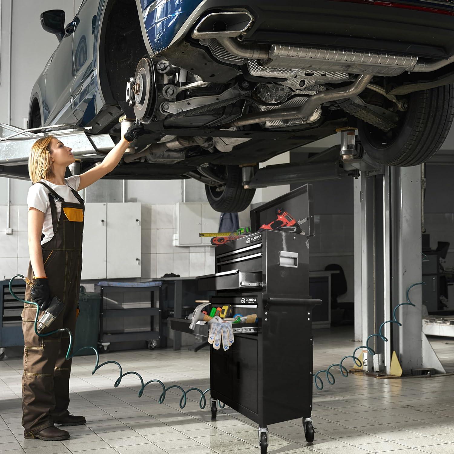 Cofre de Herramientas Rodante Olympia Tools 50.8 cm 5 Cajones