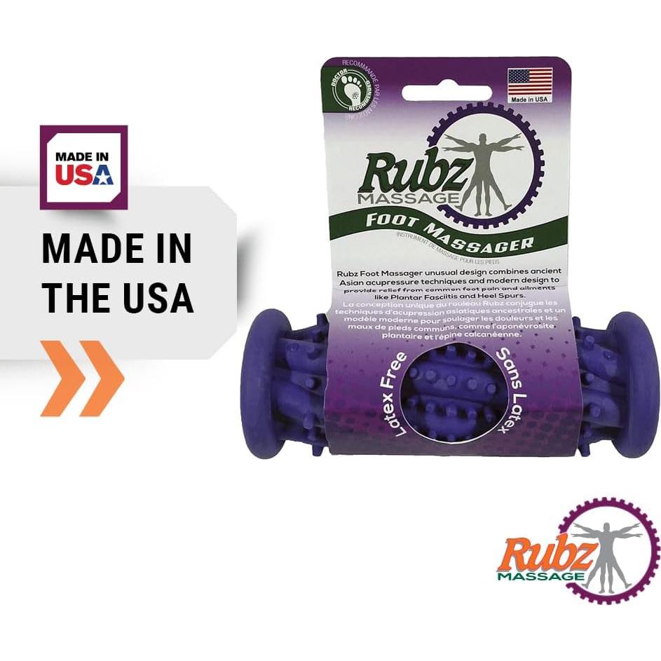 Rodillo de Masaje para Pies Due North Rubz DNFM1 15.24cm