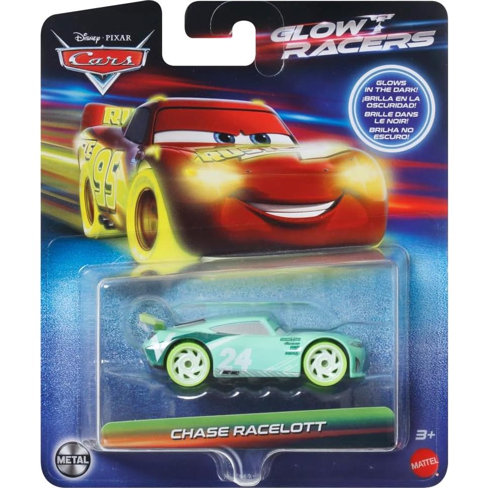 Hot Wheels Disney Cars Chase Racelott 1:55 Vehículo Metal