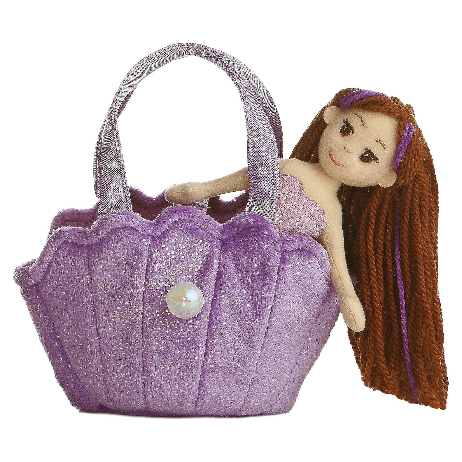 Peluche Sirena Lavanda Aurora Sea Sparkles 22.86 cm
