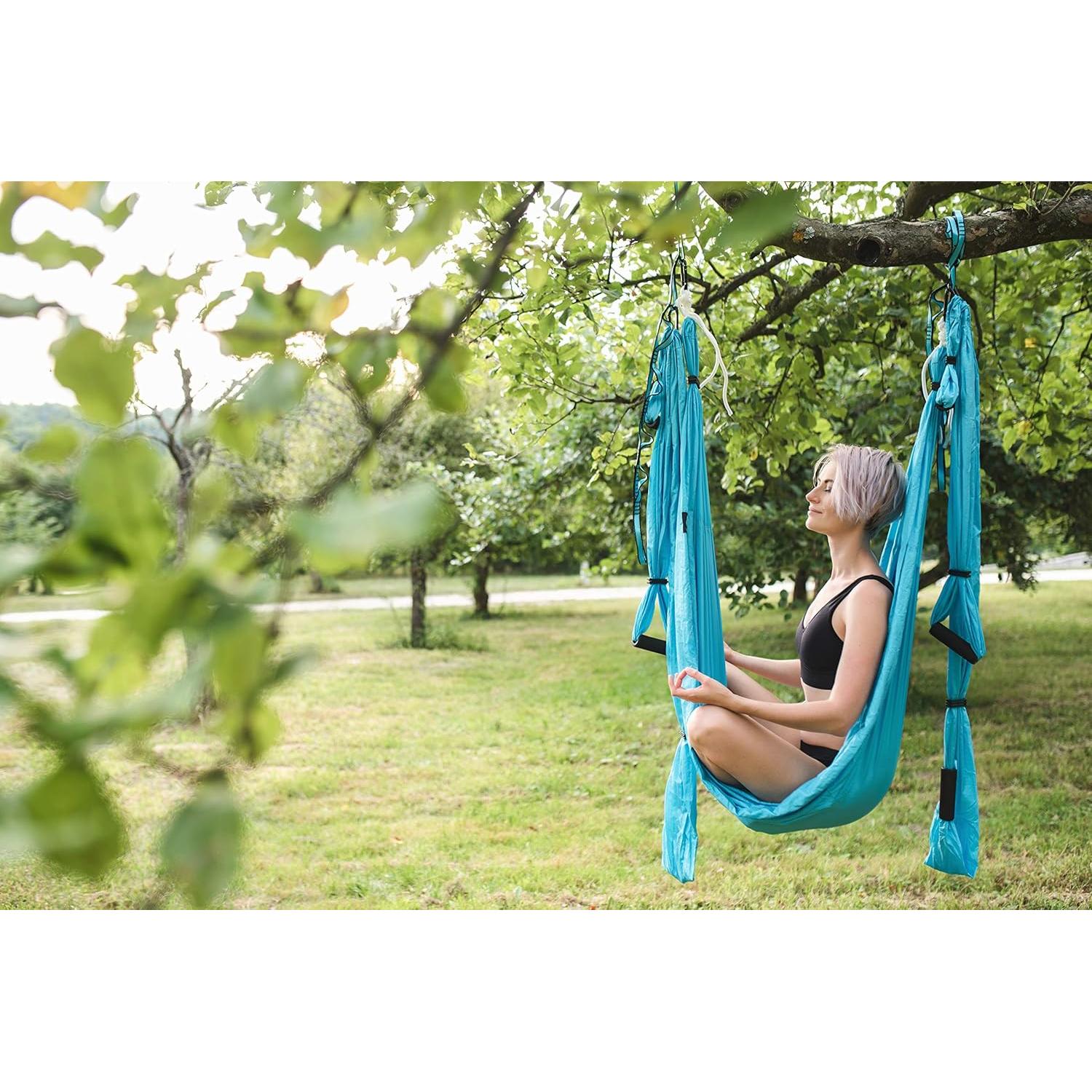 Columpio de Yoga Aéreo Yoga4You 248x150 cm Soporta 272 kg